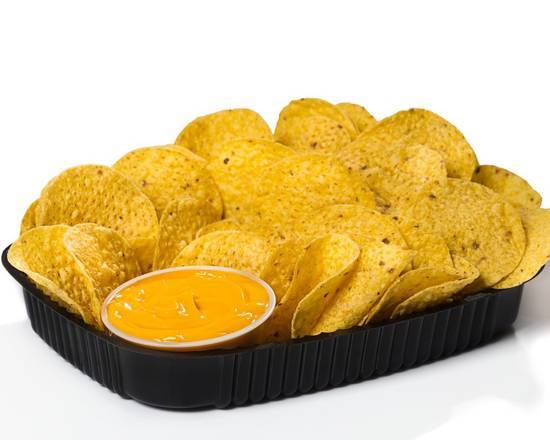 Order Chips & Queso food online from Vegetarian Mexican Lounge store, Richardson on bringmethat.com