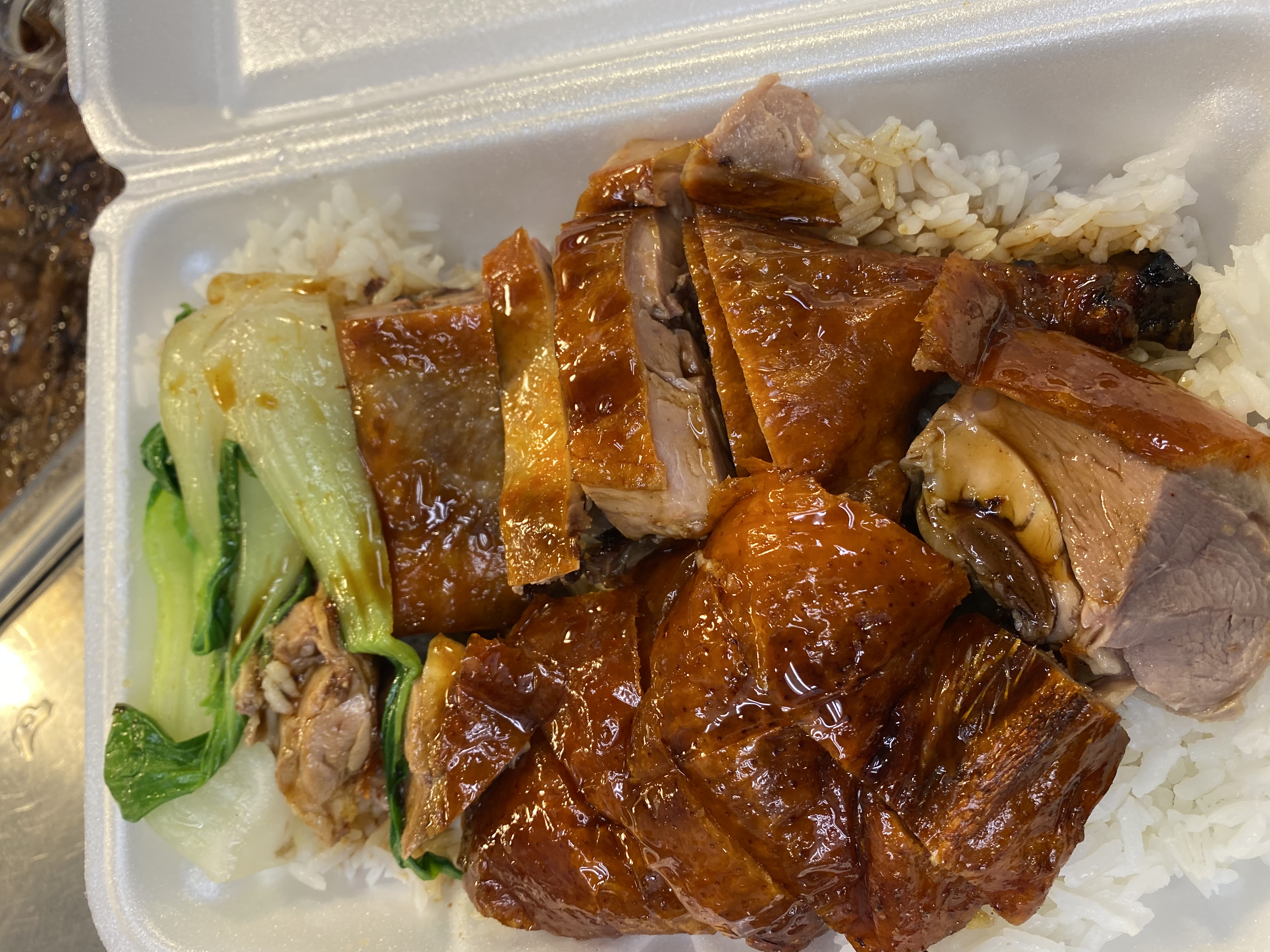 Order BBQ Duck on Rice Lunch Box food online from Jason Bbq store, Morton Grove on bringmethat.com