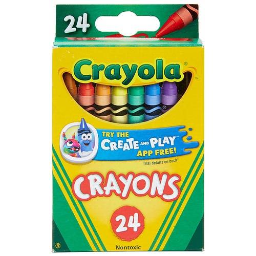 Order Crayola Crayons, Classic Colors - 24.0 ea food online from Walgreens store, Fort Collins on bringmethat.com