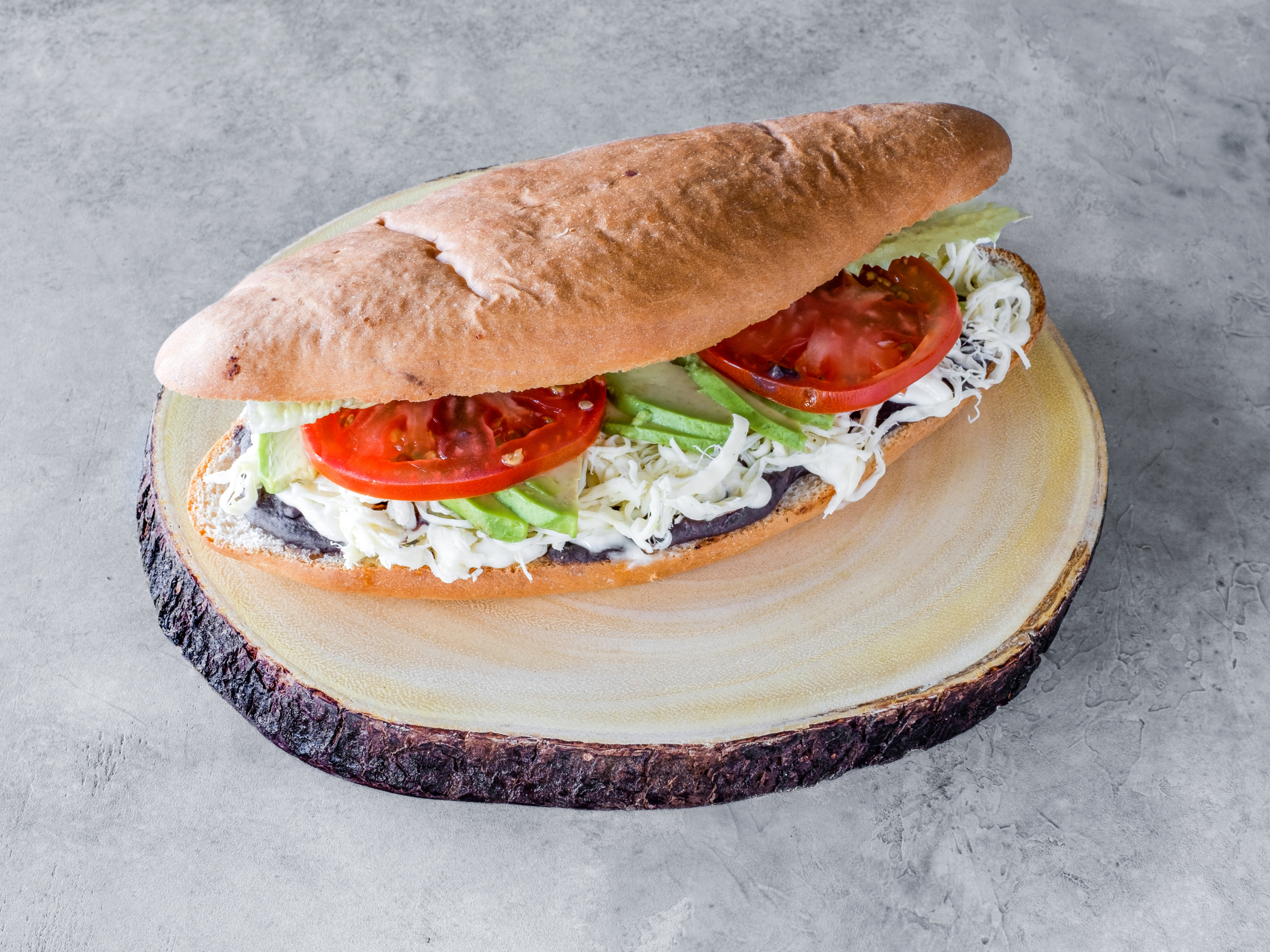 Order Torta Oaxaquena food online from Francis Bakery And Mexican Food store, Thousand Oaks on bringmethat.com