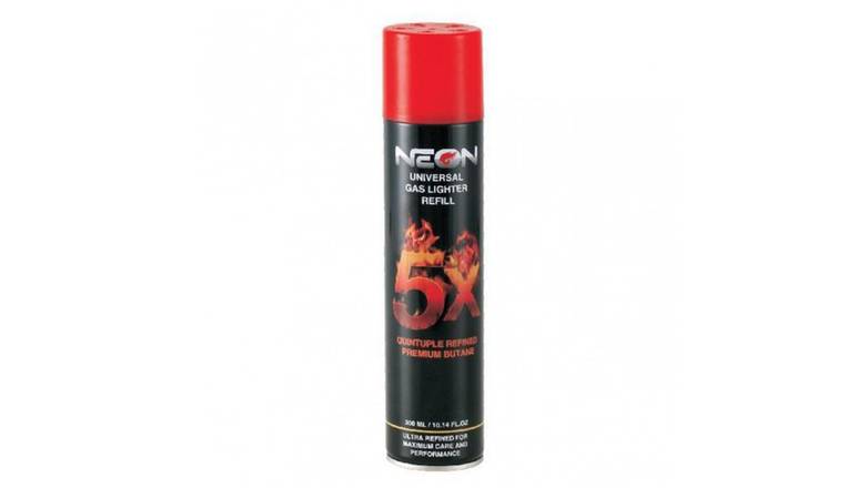 Order Neon 5 X Refined Butane Fuel food online from Red Roof Market store, Lafollette on bringmethat.com
