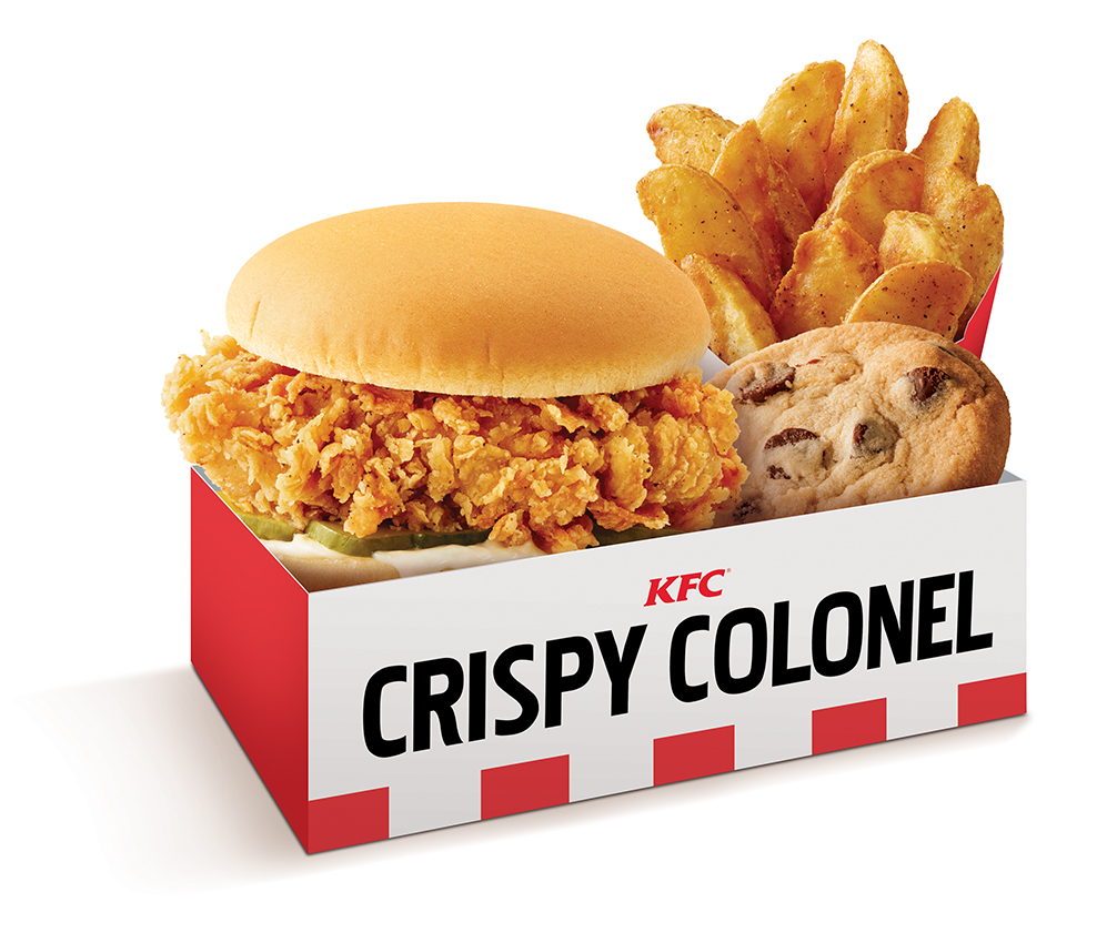 Order Crispy Colonel Sandwich Meal food online from Pending Menu Account store, Peachtree Corners on bringmethat.com