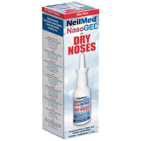 Order NeilMed NasoGel Drip Free Saline Spray (30 ml) food online from Rite Aid store, CONCORD on bringmethat.com
