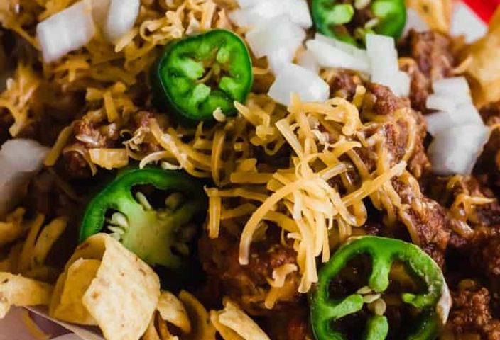 Order Famous Frito Pie food online from Josies Catering store, Magnolia on bringmethat.com