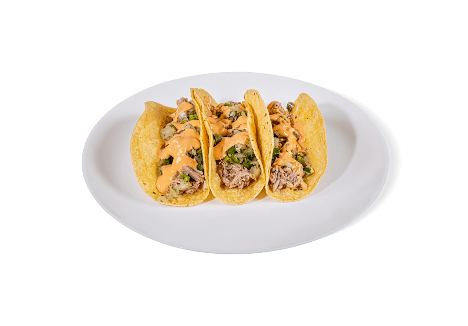Order Tacos - Custom Tacos - Pulled Pork food online from Wawa store, Vincentown on bringmethat.com