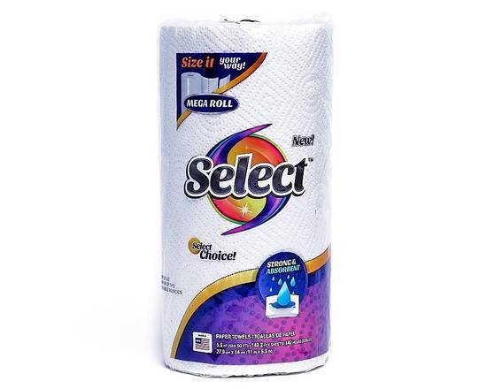 Order Select Paper Towel Single Roll food online from Atlantis Fresh Market # 156 store, Stamford on bringmethat.com