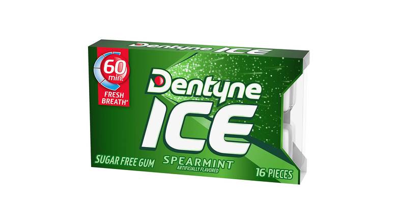Order Dentyne ice spearmint sugar free gum food online from Route 7 Food Mart store, Norwalk on bringmethat.com