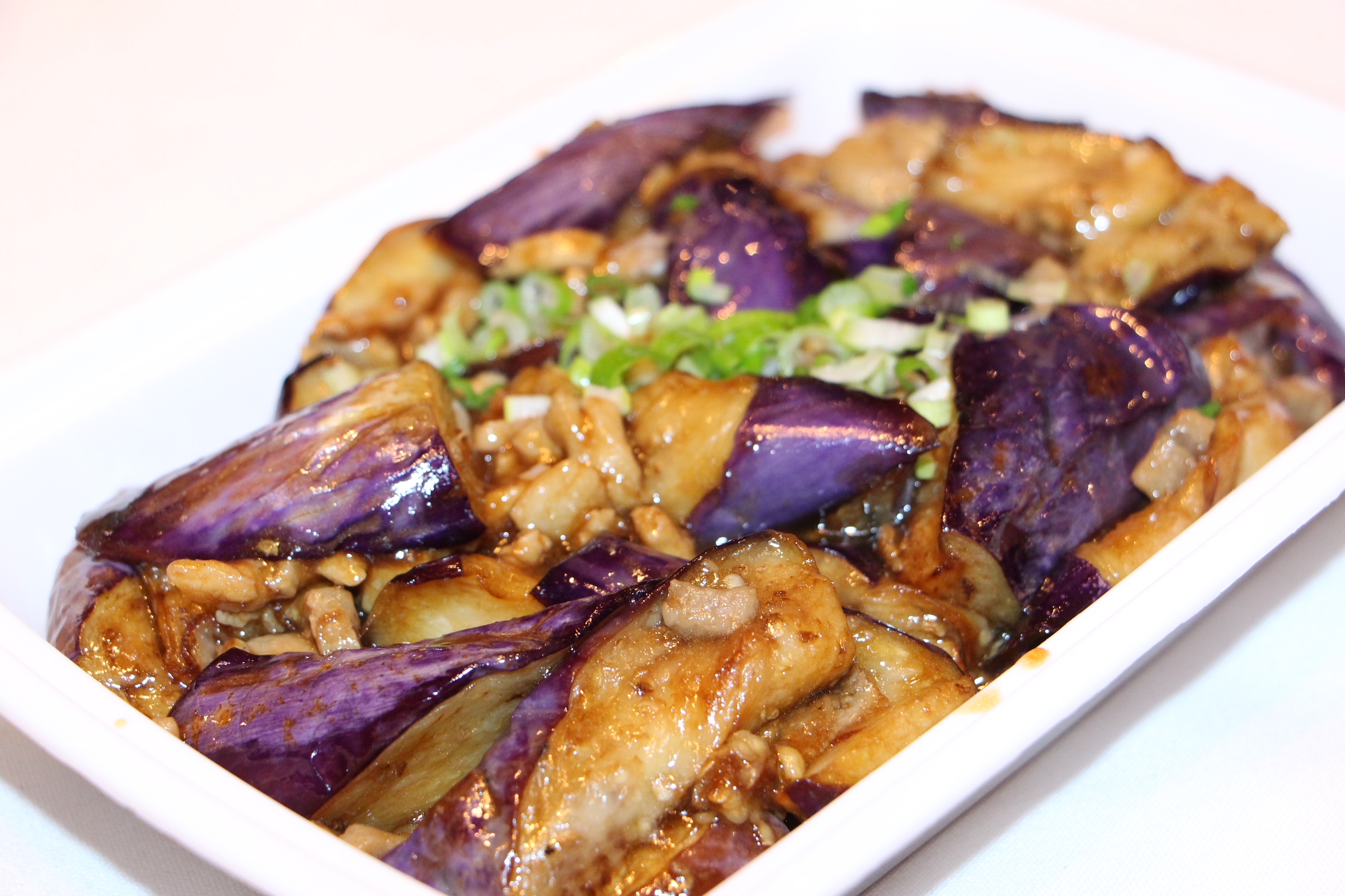 Order G07. Eggplant with Minced Pork food online from Nani Restaurant store, Madison on bringmethat.com