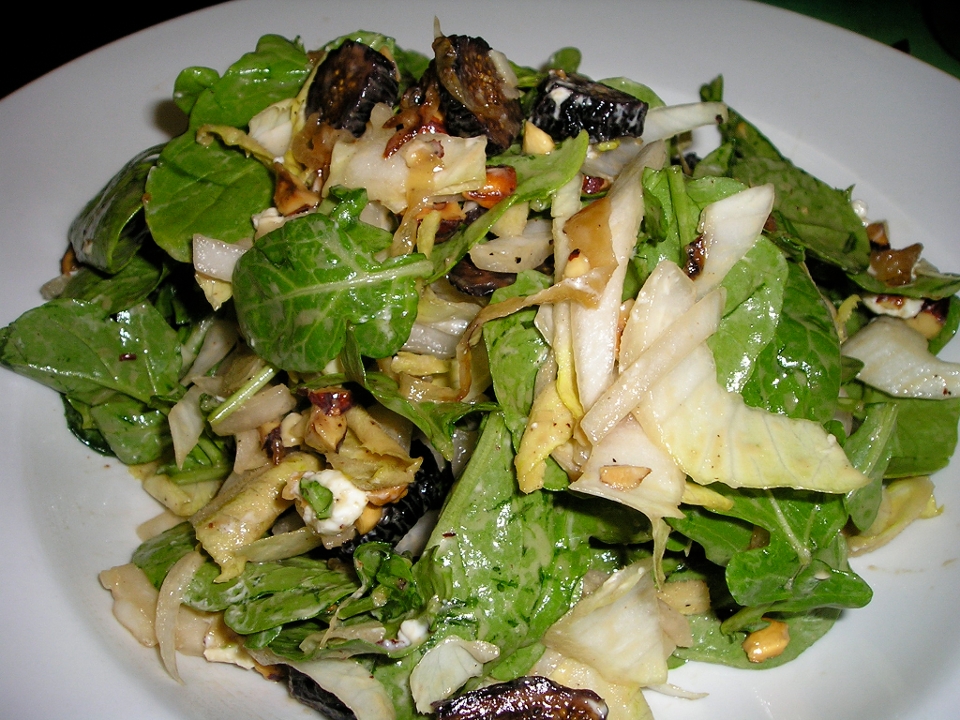 Order Arugula & Fig Salad food online from Rosti Tuscan Kitchen store, Santa Monica on bringmethat.com