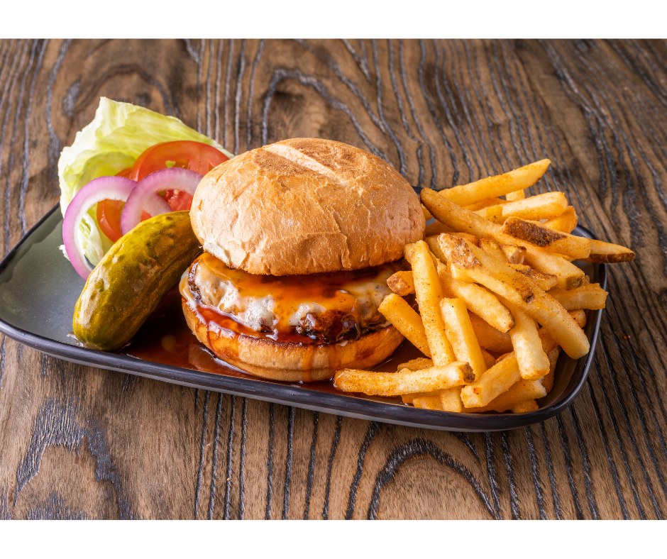 Order Winger Burger food online from Wingers Restaurant & Alehouse store, Salt Lake City on bringmethat.com