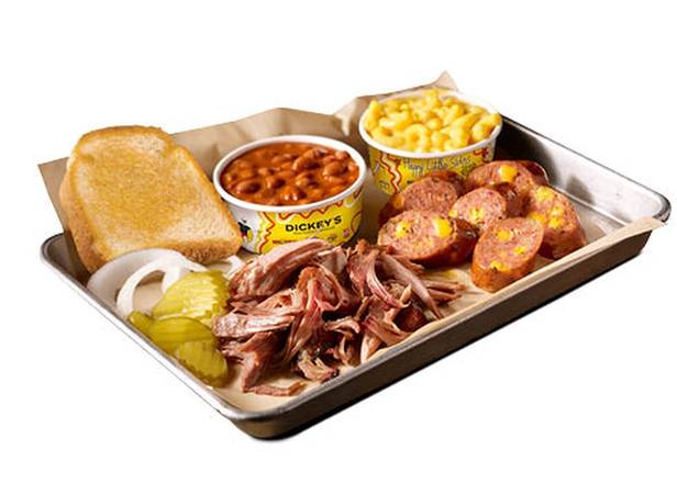 Order 2 Meat Plate food online from Dickey's Barbecue Pit store, Norman on bringmethat.com