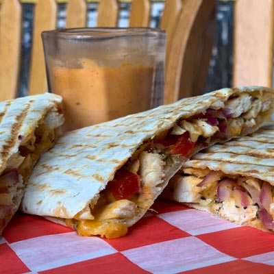 Order Lunch Quesadilla food online from Cafe Peanut store, Jersey City on bringmethat.com