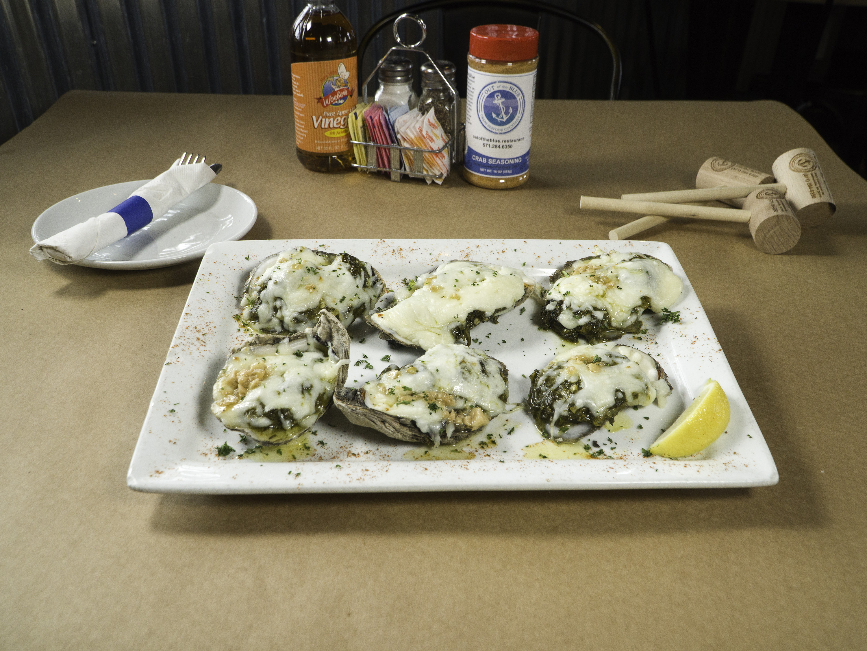 Order Oyster Rockefeller food online from Out Of The Blue store, Gainesville on bringmethat.com