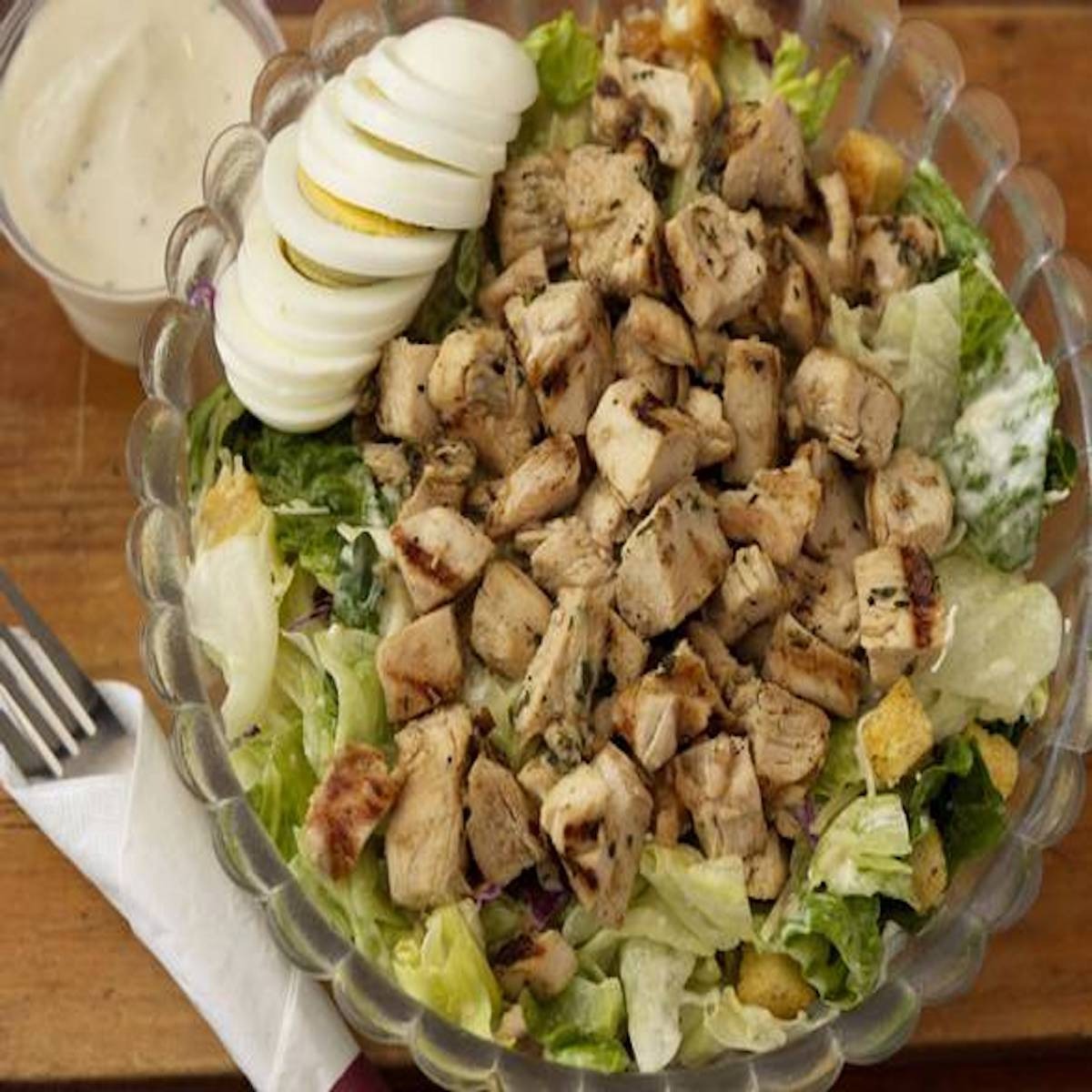 Order Caesar Salad food online from Deluxe Diner store, Chicago on bringmethat.com