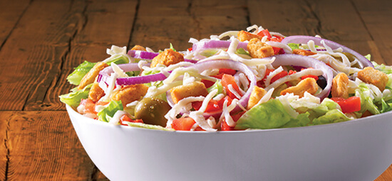 Order Family Size Tossed Garden Salad food online from LaRosa's Pizzeria Clifton store, Cincinnati on bringmethat.com