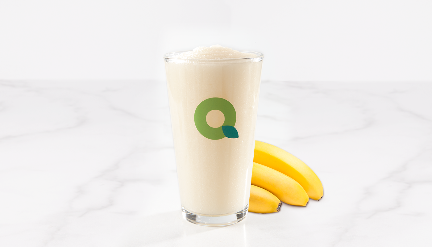 Order Banana Smoothie Medium food online from Quickchek store, South Bound Brook on bringmethat.com