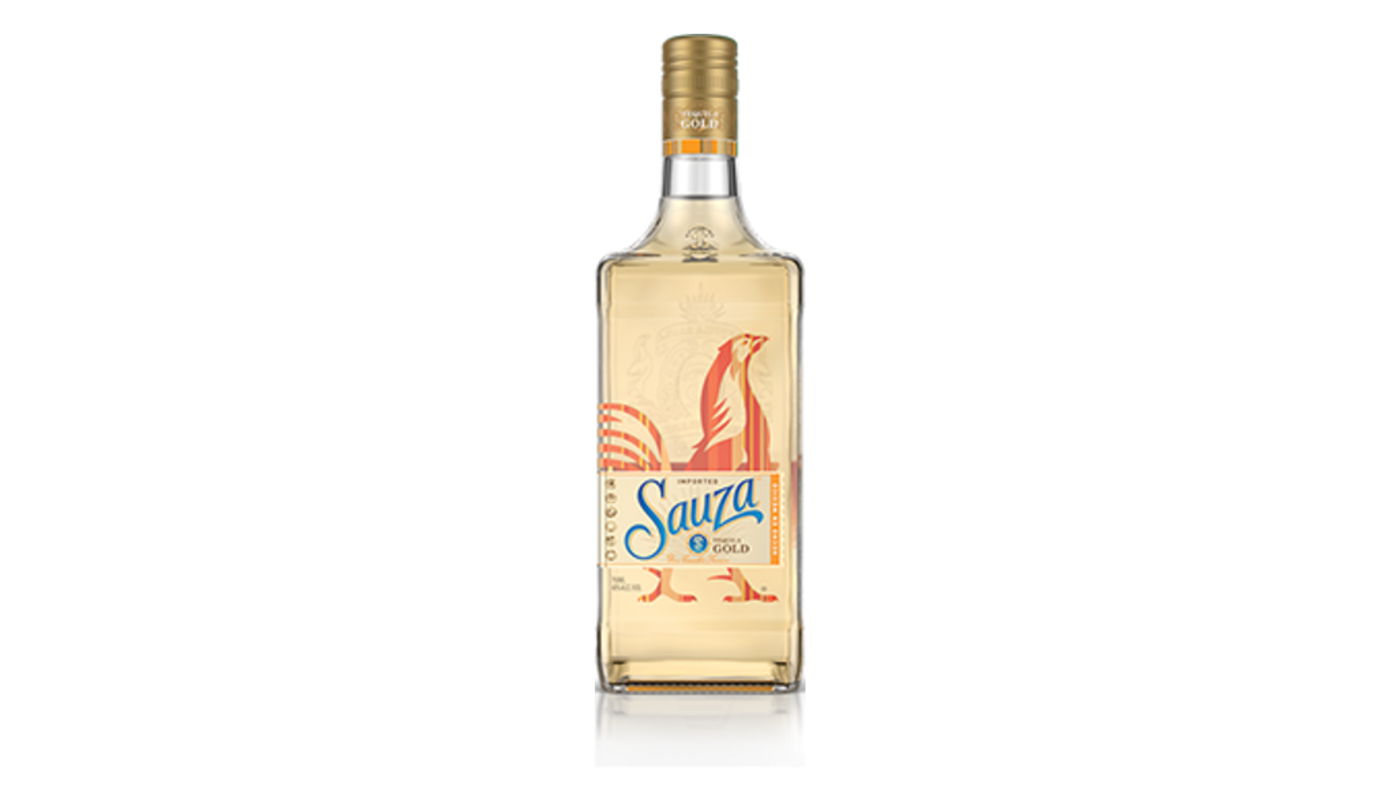 Order Sauza Extra Gold Tequila 750mL food online from Ross Liquor store, Sylmar on bringmethat.com