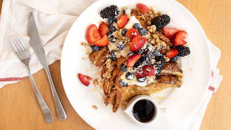 Order Very Berry French Toast food online from Yolk store, Dallas on bringmethat.com