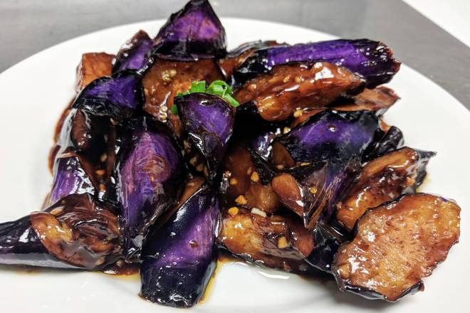 Order Oriental Eggplant food online from Shoots Chinese Restaurant store, Provo on bringmethat.com