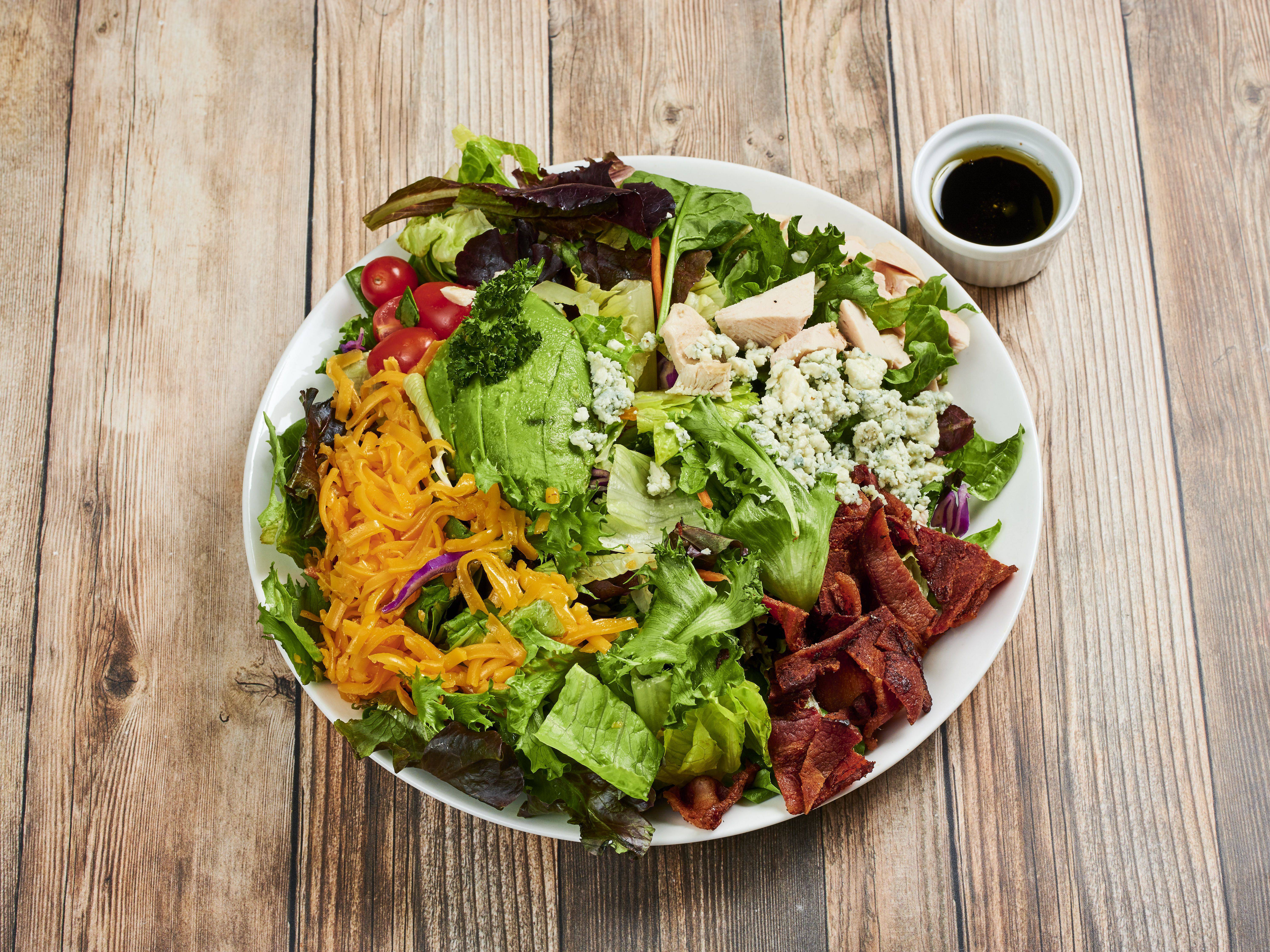 Order Cobb Salad food online from Frank's Weiler's Deli store, Canoga Park on bringmethat.com
