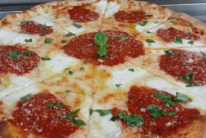 Order Margherita Pizza food online from Nonno Pizza & Family Restaurant store, Moosic on bringmethat.com