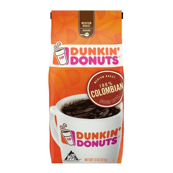 Order Dunkin' Colombian Roast Ground Coffee, 11 OZ food online from Cvs store, SUNNYVALE on bringmethat.com