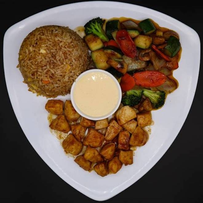 Order Chicken Hibachi food online from Rock N Roll Sushi store, Bonaire on bringmethat.com