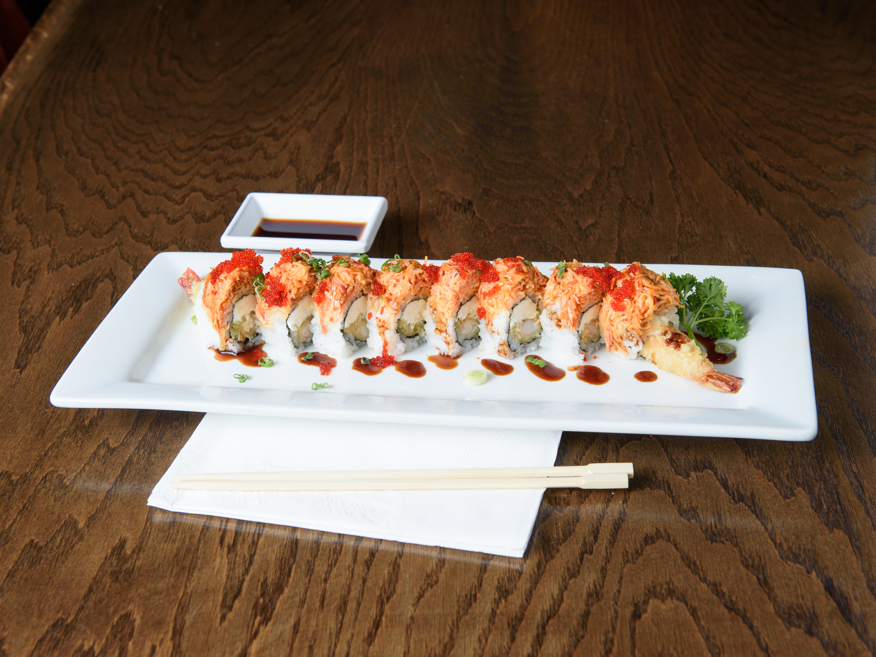 Order King Roll food online from Honkaku Sushi store, Glendale Heights on bringmethat.com