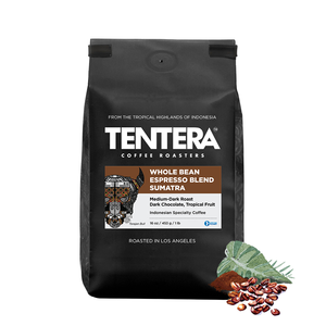 Order Espresso House Blend Indonesian 1 pound (2018 Edition)  food online from Tentera Coffee Roasters store, Los Angeles on bringmethat.com