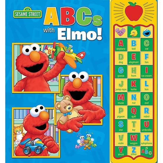 Order Sesame Street® "Apple ABCs with Elmo!" Sound Book food online from Bed Bath & Beyond store, Daly City on bringmethat.com