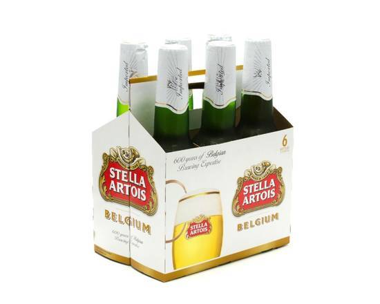 Order Stella Artois 6 bottles | 5% abv food online from Pink Dot store, Lemon Grove on bringmethat.com