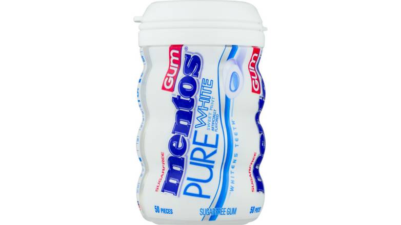 Order Mentos Gum White Sweet Mint, food online from Shell Rock Spring store, Bel Air on bringmethat.com