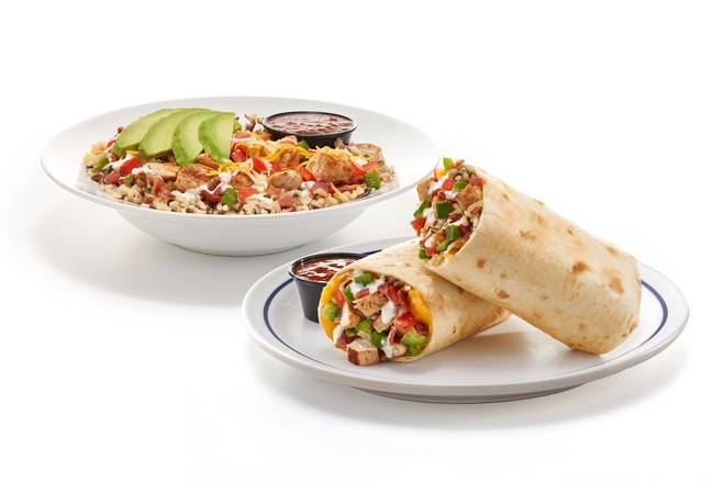 Order New Mexico Chicken Burrito & Bowl  food online from Ihop store, New York on bringmethat.com