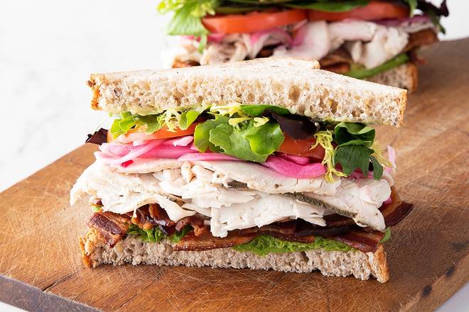 Order The Farm Club Sandwich food online from Mendocino Farms store, Irvine on bringmethat.com