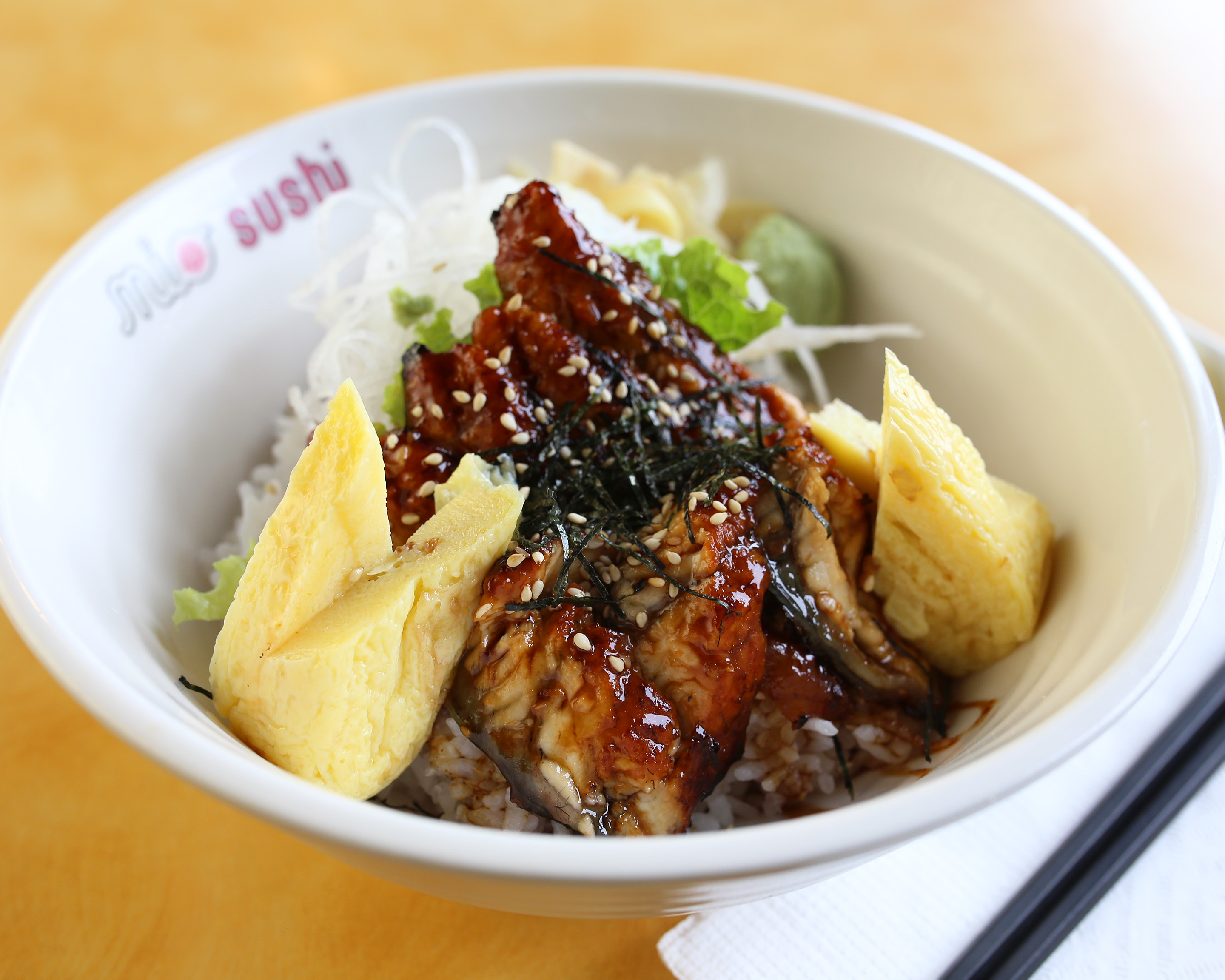 Order Unagi Donburi food online from Mio Sushi store, Beaverton on bringmethat.com