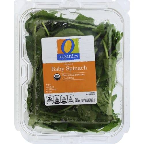 Order O Organics · Baby Spinach (5 oz) food online from Safeway store, Pacifica on bringmethat.com