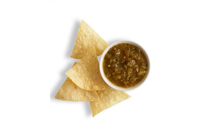 Order Chips & Tomatillo-Green Chili Salsa food online from Chipotle store, Lawrence on bringmethat.com