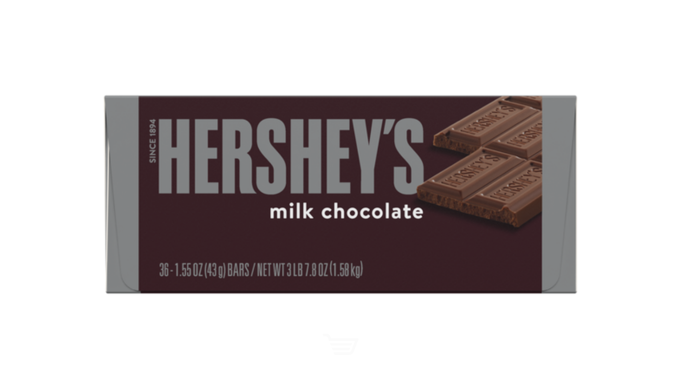 Order Hershey's Milk Chocolate Bar 1.55oz food online from Golden Rule Liquor store, West Hollywood on bringmethat.com