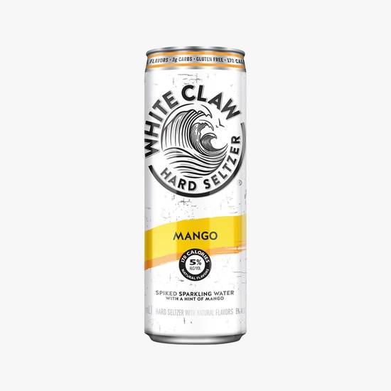 Order White claw mango 12 pack  food online from Chalet Liquor store, Huntington Beach on bringmethat.com