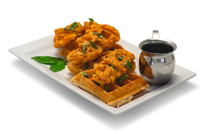 Order Chicken n' Waffles food online from Just Love Coffee & Eatery store, Nashville on bringmethat.com