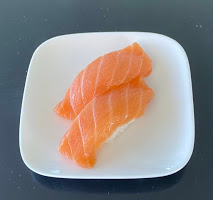 Order Salmon Belly Sushi food online from Echigo Restaurant store, Los Angeles on bringmethat.com