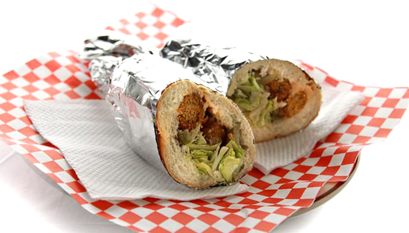 Order Falafel Sandwich food online from M Cafe & Grill store, Lake Forest on bringmethat.com
