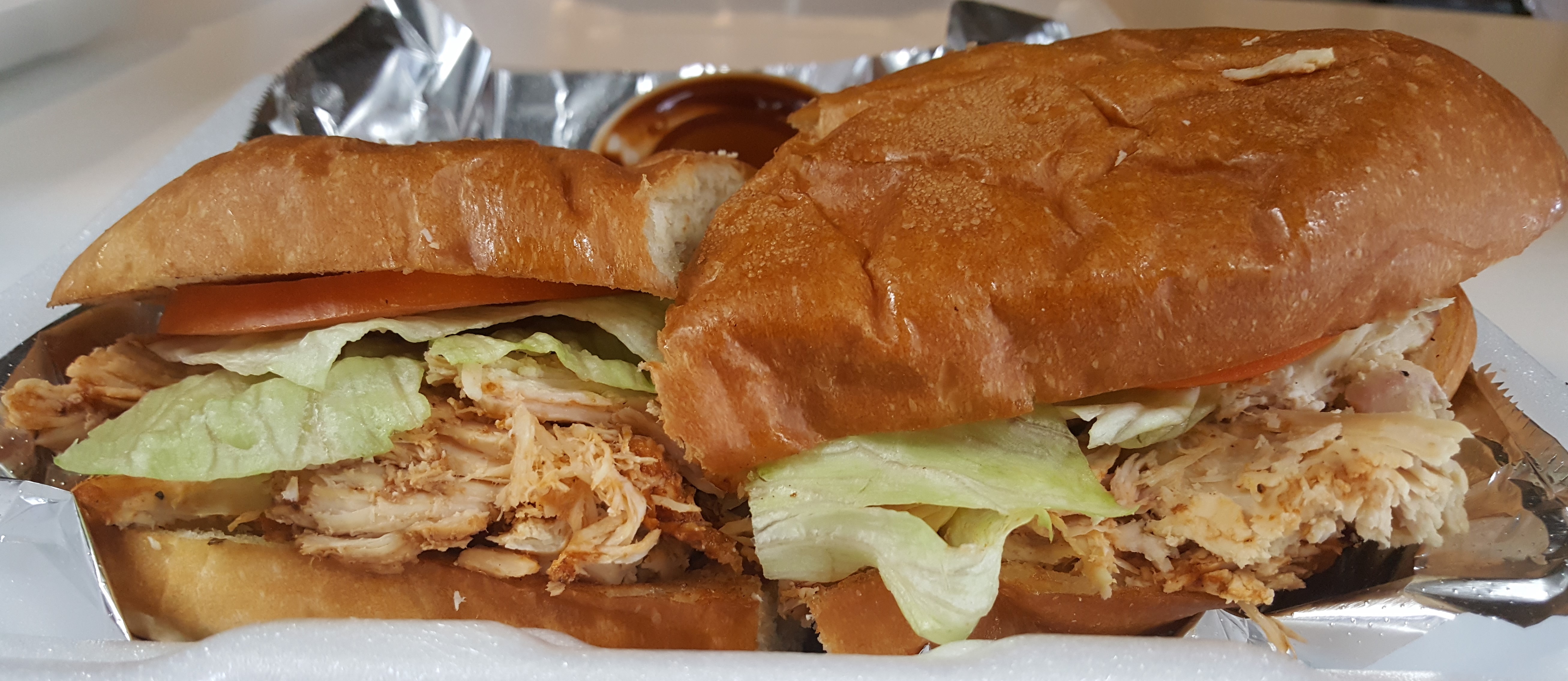 Order Barbecue Chicken BLT Sandwich food online from Bodacious Pig Barbecue store, Eagle on bringmethat.com