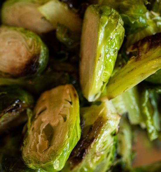 Order Brussels Sprouts. food online from Louises Trattoria store, Los Angeles on bringmethat.com