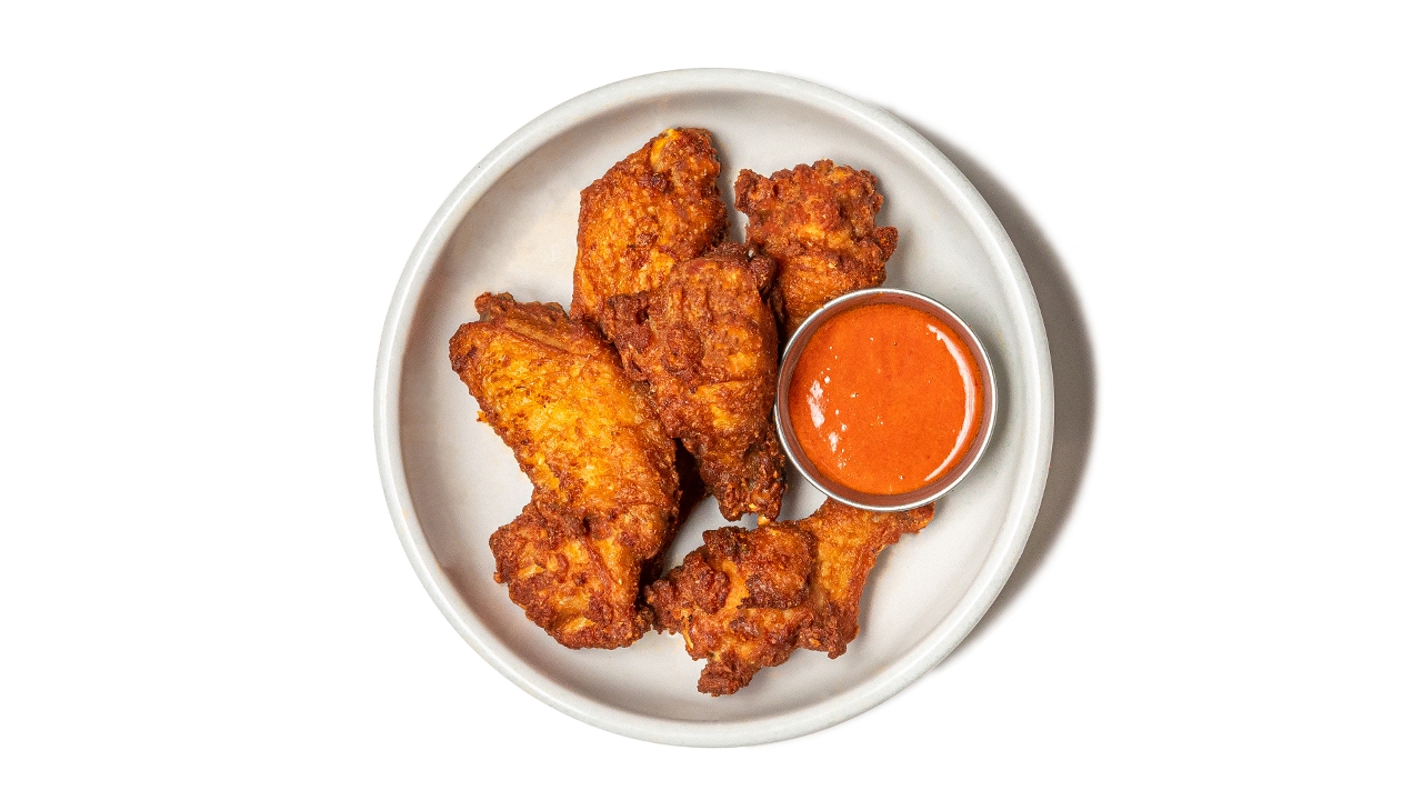 Order jumbo wings (gf) (1540-3580 cal) food online from The Naked Bird store, New York on bringmethat.com
