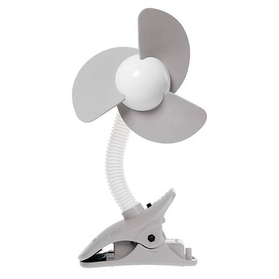 Order Dreambaby® EZY-Fit Clip-On Fan in Grey/White food online from Bed Bath & Beyond store, Lancaster on bringmethat.com