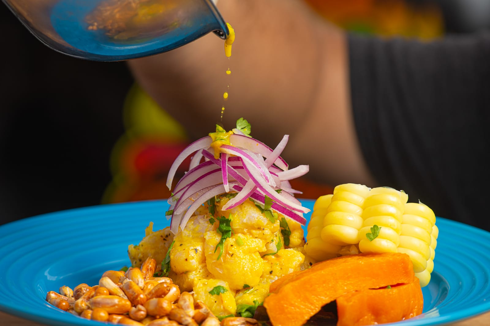 Order Ceviche  food online from El Bitute Peruvian Cuisine store, The Woodlands on bringmethat.com