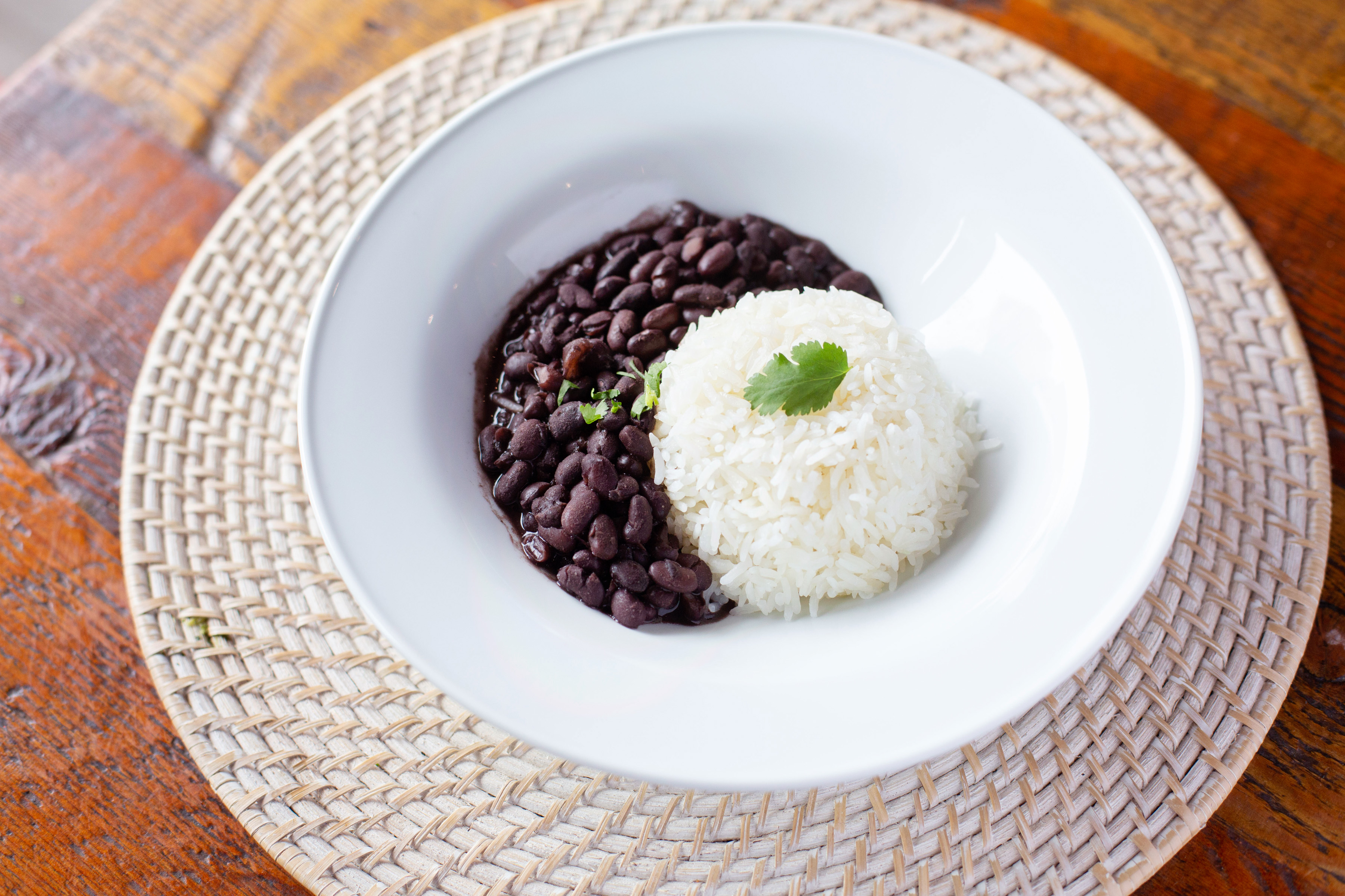 Order Brazilian Rice and Sofrito Black Beans food online from Artesano store, San Francisco on bringmethat.com