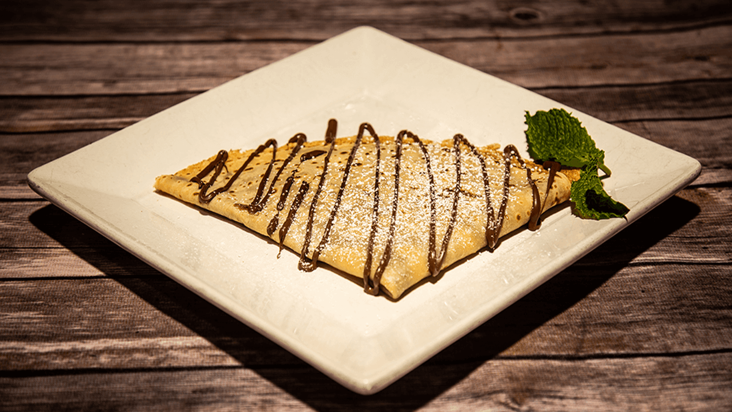 Order Chocolate Dreams Crepe food online from Coupa Cafe store, Stanford on bringmethat.com