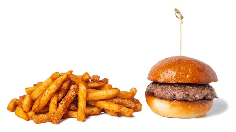 Order Kids Hamburger food online from Tap Room store, Patchogue on bringmethat.com